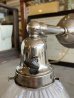 画像23: 1900’S 10'S　レア　YOST　ホロフェーン　HOLOPHANE　アーリーセンチュリー　1灯　フロストガラスシェード　ウォールマウントブラケットライト　真鍮　ニッケルメッキ　アンティーク　ビンテージ