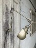 画像8: 1950'S　シアーズ　クラフツマン　SEARS ROEBUCK　CRAFTSMAN　ボールチェーン　LEVITON　1灯　インダストリアル アームライト　ワークベンチ ランプ　ウォールマウントorベンチマウント ブラケットライト　ミントコンディション　GOLD　シャンパンゴールド　アンティーク　ビンテージ