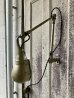 画像11: 1950'S　シアーズ　クラフツマン　SEARS ROEBUCK　CRAFTSMAN　ボールチェーン　LEVITON　1灯　インダストリアル アームライト　ワークベンチ ランプ　ウォールマウントorベンチマウント ブラケットライト　ミントコンディション　シャンパンゴールド　その2　アンティーク　ビンテージ