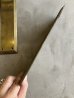 画像13: 1930'S 40'S　PATINA　パティーナ　プッシュプレート　押板　スチール　真鍮メッキ　2pcs/set　２枚セット　アンティークドアに　フロアヒンジドアなどに　ラスティーゴールド　アンティーク　ビンテージ