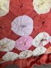 画像13: 1890’S 1900'S 1910'S　ヴィクトリアン　フェザークッション　ハンドメイド　フラワーモチーフ　柄　シルク　レース　フリル　オーガンジー　赤系　アンティーク　ビンテージ　