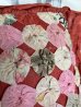 画像9: 1890’S 1900'S 1910'S　ヴィクトリアン　フェザークッション　ハンドメイド　フラワーモチーフ　柄　シルク　レース　フリル　オーガンジー　赤系　アンティーク　ビンテージ　