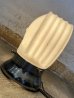 画像22: 1950'S 60'S　パウダールームランプ　LEVITON ソケット　洗面　レストルーム　トイレ　バスルームライト　ミントコンディション　ウォールマウントブラケットライト　1灯　フロスト＆リブドガラス　スチール　クロムメッキ 　アンティーク　ビンテージ
