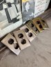 画像2: 1920'S 30'S　BRYANT,GE & UNKNOWN　ニッケルメッキ　クロムメッキ　ブラス　アウトレットプレート　コンセントプレート　スイッチプレート　アメリカ　マシーンエイジ　2口　アンティーク　ビンテージ (2)