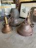 画像21: 1920’S 30’S　ペア　2PCS/SET　アールデコ　スクールハウス シーリング　PATINA　パティーナ　パティナ　ミルクガラス　ブラス　スチール　アイアン　1灯　シャビーシック　アンティーク　ビンテージ