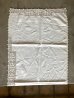 画像3: 1910'S 20'S 30'S　ビクトリアン　プリミティブ　キャビネットクロス　テーブルランナー　アンティークリネン　真麻　キッチン　レース　フリル　ビンテージファブリック　ビンテージジュエリーショップのディスプレイ用に！
