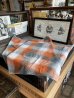 画像5: 1950'S 60'S　ミッドセンチュリー　ファブリック　テーブルクロス　大判ストール　サマーブランケット　膝掛け　耳付き　生地　プリミティブ　シャドーチェック　オンブレーチェック　コットンリネン　チェック柄　キッチン　オールドカントリー　リメイク用にも　アンティーク　ビンテージ