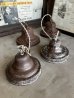 画像25: 1920’S 30’S　ペア　2PCS/SET　アールデコ　スクールハウス シーリング　PATINA　パティーナ　パティナ　ミルクガラス　ポーセリン　スチール　アイアン　1灯　シャビーシック　アンティーク　ビンテージ