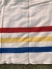 画像13: 1950'S　J.C.PENNY CO.Inc　Golden Down　ALL WOOL BLANKET　ペニーズ　J.C.ペニー　ウール ブランケット　マルチカラー　ストライプ　キャンプ　アウトドア　ハドソンベイ風　アンティーク　ビンテージ