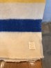 画像3: 1950'S　J.C.PENNY CO.Inc　Golden Down　ALL WOOL BLANKET　ペニーズ　J.C.ペニー　ウール ブランケット　マルチカラー　ストライプ　キャンプ　アウトドア　ハドソンベイ風　アンティーク　ビンテージ
