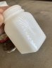 画像26: 1940’S 50'S　フィフティーズ　スパイスボトルセット　瓶　ウォールマウントスチールシェルフ付き　柄入　ミルクガラス　スチールリッド　赤　8pcs set　PATINA　パティーナ　シャビーシック　アンティーク　ビンテージ