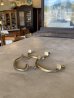 画像6: 1940'S 50'S　シンプル　取手　3点セット　ドロワープル　キャビネット　パティーナ　PATINA　シャビーシック　ハンドル　プルハンドル　引き手　真鍮　窓にも　アンティーク　ビンテージ