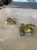 画像3: 1920'S 30'S　アイスボックスラッチ　リフリッジレーター　フリッジハンドル　レバー　ラッチ　キャビネットラッチ　ラッチ　キャッチ　ソリッドブラス　アンティーク　ビンテージ
