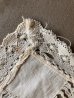 画像8: 1910'S 20'S　ヴィクトリアン　ドイリー　花瓶敷き　プリミティブ　アンティークリネン　プレースマット　レース　フリル　オールドカントリー　アンティーク　ビンテージ
