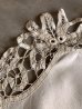 画像12: 1910'S 20'S　ヴィクトリアン　ドイリー　花瓶敷き　プリミティブ　アンティークリネン　プレースマット　テーブルマット　レース　フリル　オールドカントリー　アンティーク　ビンテージ