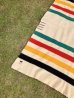 画像9: 1920'S 30'S　レア　L.L.BEAN × HUDSON'S BAY　4POINT　ポイントブランケット　ラグマット　エルエルビーン　L.L.ビーン　ハドソンベイ　イギリス製　MADE IN ENGLAND　ヴィンテージ　ブランケット　２０年代　３０年代　黒タグ　初期タグ　SPECIAL!!　アンティーク　ビンテージ