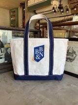1990'S　Y2K　L.L.BEAN　Vintage　Boat and Tote　カンパニー　モノグラム　ボートアンドトート　エルエルビーン　L.L.ビーン　ビーントート　アメリカ製　MADE IN USA　2000年前後　エクセレントコンディション　ビンテージ