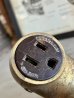 画像8: 1920'S 30'S 　レア！　Surface Mount  Outlets　FLOOR EXTENSION RECEPTACLE　ラッセル＆ストール　DUPLEX　コンセントbox　Solid Brass　アースコン　アース付き　2口コンセント　R&S Co.　ベークライト　ソリッドブラス　アンティーク　ビンテージ