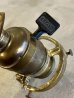 画像27: 1890’S 1900’S 1910'S　アーリーエレクトリック　スクエアシャフト　BRYANT　ファットボーイソケット　シーリングライト　フロストガラスシェード　真鍮　アンティーク　ビンテージ