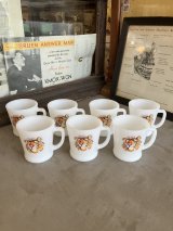 1960'S 70'S　Fire-King　ファイヤーキング　Dハンドルマグ　プリントマグ　アドマグ　エクソン　モービル　エッソタイガー　虎　トラ　ESSO Tiger　ガスステーション　オートモビリア　モーター系　モーター物　アンティーク　ビンテージ
