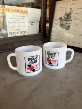 1960'S 70'S　FEDERAL　フェデラル　ウルフズヘッド　Wolf’s Head　Motor Oil　Advertising　Dハンドルマグ　プリントマグ　アドマグ　ガスステーション　オートモビリア　モーター系　モーター物　 アンティーク　ビンテージ
