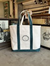 1980’s 90'S　L.L.BEAN　Vintage　Boat and Tote　モノグラム　ボートアンドトート　エルエルビーン　L.L.ビーン　ビーントート　ミディアム　アメリカ製　MADE IN USA　グッドコンディション　帆布　シンプルタグ　ビンテージ