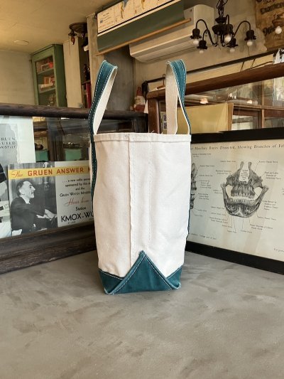 画像4: 1980’s 90'S　L.L.BEAN　Vintage　Boat and Tote　モノグラム　ボートアンドトート　エルエルビーン　L.L.ビーン　ビーントート　ミディアム　アメリカ製　MADE IN USA　グッドコンディション　帆布　シンプルタグ　ビンテージ