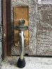 画像14: 1920'S 30'S　deadstock　NOS　フラッシャー付きデッドストック　ドアホルダー　door holder　スイング式　ドアストッパー　戸当り　戸当たりゴム付　アイアン　アンティーク　ビンテージ