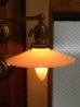 画像3: 1910’S 20'S　アーリーセンチュリー　フラットシェード　スイベル　ウォールマウントブラケットライト　真鍮　180度スイング可能　1灯　アンティーク　ビンテージ