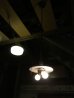画像6: 1890’S 1900’S 1910'S　アーリーセンチュリー　フラットシェード　FLAT SHADE　ミルクガラス　フラットシェード　ベンジャミン　Benjamin　ソケットクラスター　2灯　アイアン　真鍮　アンティーク　ビンテージ