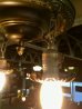 画像12: 1920'S30'S　アールデコ　シーリングライト　4灯　シャンデリア　真鍮　ベアバルブ　スイッチ付　装飾　アンティーク　ビンテージ