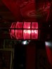 画像4: 1940'S 50’S　RAB　シップライト　ポーチライト　ケージランプ　ヘヴィーデューティー　赤色灯　エマージェンシー　暗室　インダストリアル　シーリングライト　フラッシュマウント　ラウンドクリアガラスシェード　1灯　キャストアルミニューム　アンティーク　ビンテージ