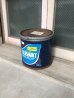 画像1: ペーパードラム缶　SARVANT　アドバタイジング　ファイバードラム　ダストボックス　trash can　ゴミ箱　スチール×硬質厚紙　ショップディスプレイ　店舗什器　アンティーク　ビンテージ (1)