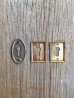 画像2: キーホール　keyhole　キープレート　スケルトンキー用　カギ穴プレート　真鍮　オーバル　スクエア　アンティーク　ビンテージ (2)