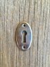 画像5: キーホール　keyhole　キープレート　スケルトンキー用　カギ穴プレート　真鍮　オーバル　スクエア　アンティーク　ビンテージ