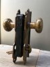 画像3: 1910'S 20'S　アーリーセンチュリー　YALE　ヘヴィーデューティー　ドアノブ ラッチバック ドアストライク ドアプレート フルセット　ミントコンディション　アンティーク　ビンテージ