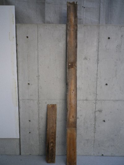 画像2: アンティーク　バーンウッド　廃材　ホワイト　白　シャビー　30cm×30cm@　old barn wood　ビンテージ