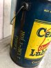 画像8: オイル缶　Cen-pe-co　CENTRAL PETROLEUM Co.　ミニ ドラム缶　蓋付き　アイアン　アドバタイジング　アンティーク　ビンテージ