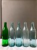 画像3: 1900'S 1910'S　CLICQUOT CLUB　AQUA GLASS　気泡ガラス　SODA BOTTLE　ソーダボトル　ポップボトル　ガラス瓶　Reed Glass　クリアガラス　色付きガラス　一輪挿し　フラワーベース　アンティーク　ビンテージ