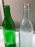 画像6: 1900'S 1910'S　CLICQUOT CLUB　AQUA GLASS　気泡ガラス　SODA BOTTLE　ソーダボトル　ポップボトル　ガラス瓶　Reed Glass　クリアガラス　色付きガラス　一輪挿し　フラワーベース　アンティーク　ビンテージ