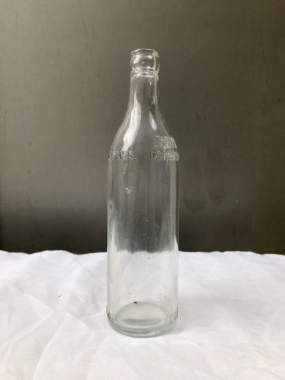 画像2: 1900'S 1910'S　レア！　PEPPERELL SPRING WATER CO　AQUA GLASS　気泡ガラス　SODA BOTTLE　ソーダボトル　ガス水　ガラス瓶　Reed Glass　クリアガラス　一輪挿し　フラワーベース　アンティーク　ビンテージ