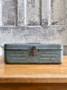 画像3: 1950'S 60'S　ツールボックス　toolbox　tacklebox　ペイント　シャビーシック　メタルボックス　工具箱　インナートレイ　アンティーク　ビンテージ