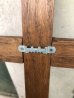 画像4: ウォールデコ　オブジェ　十字架　クロス　壁掛け　ウッド　無垢　シンプル　アンティーク　ビンテージ