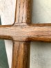 画像5: ウォールデコ　オブジェ　十字架　クロス　壁掛け　ウッド　無垢　シンプル　アンティーク　ビンテージ