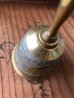 画像4: ハンドベル　ソリッドブラス　ボタニカル　リーフ　hand bell　呼び鈴　真鍮　アンティーク　ビンテージ