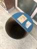 画像11: ブルーペイント　ペーパードラム缶　ファイバードラム　ダストボックス　trash can　ゴミ箱　スチール×硬質厚紙　超大型　アンティーク　ビンテージ
