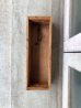 画像6: ウッドボックス　ハンドレター　ステンシル　木箱　ソーター　オーガナイザー　ストレージボックス　アンティーク　ビンテージ