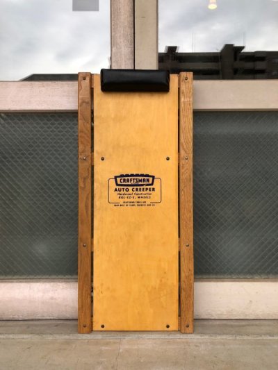 画像2: 1960'S　デッドストック　箱付　クリーパー　寝板　CRAFTSMAN　SEARS　シアーズ　MADE IN USA　ウッド　アイアン　アンティーク　ビンテージ