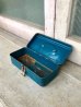 画像7: 1950'S 60'S　ツールボックス　toolbox　tacklebox　シャビーシック　メタルボックス　工具箱　アンティーク　ビンテージ