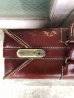 画像18: 1950'S 60'S　レザートランク　スーツケース　ラゲッジ　旅行鞄　カウハイド　レザー　コットン　リネン　旅　ヘミングウェイ　キューバ　撮影小物　極上　アンティーク　ビンテージ